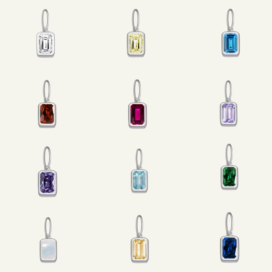 CHARMS PIEDRAS ZODIACO (PLATA)