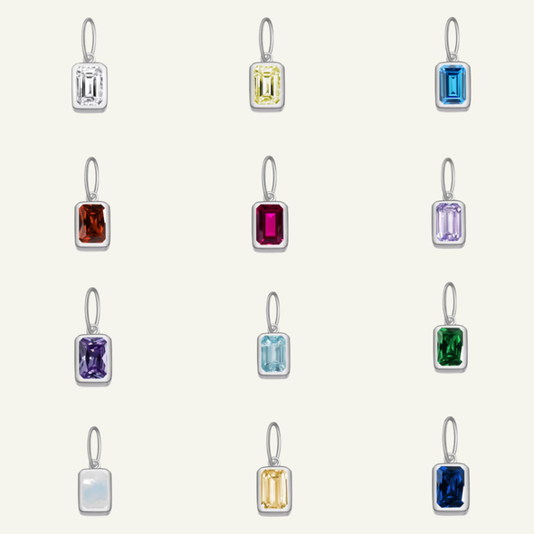 CHARMS PIEDRAS ZODIACO (PLATA)