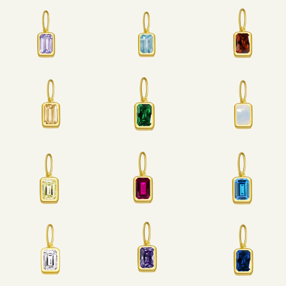 CHARMS PIEDRAS DEL ZODIACO (ORO)
