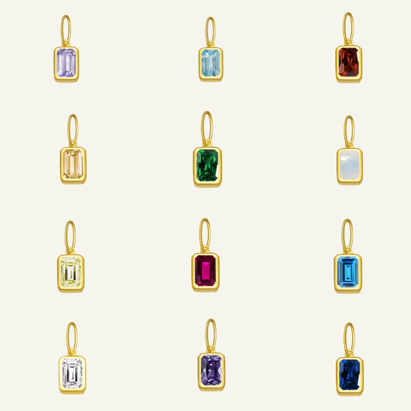 CHARMS PIEDRAS DEL ZODIACO (ORO)